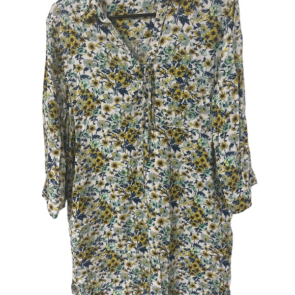 BohoOrange Creek long sleeve one pocket dress size large. - Picture 4 of 5